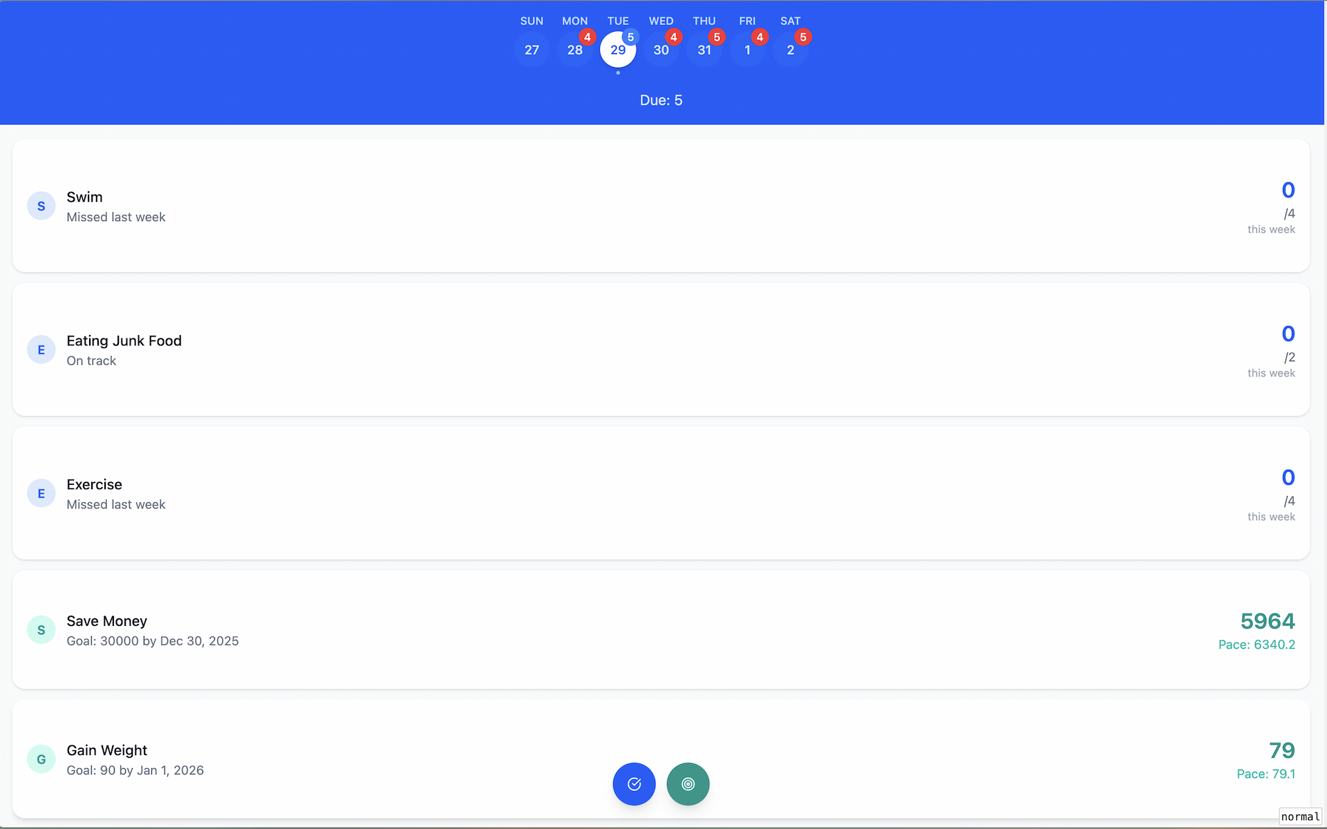 Progress Tracker screenshot 3